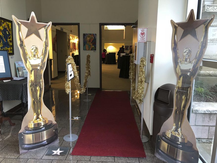 After nearly two years, Trey Jones was presented with his Make-A-Wish Foundation wish to be in a movie, on the red carpet, in Jackson, Tenn., on April 18, 2018. "It's always been a dream of mine," Jones said. "I've always wanted to be an entertainer/actor." (Brittney Jackson /The Jackson Sun via AP)