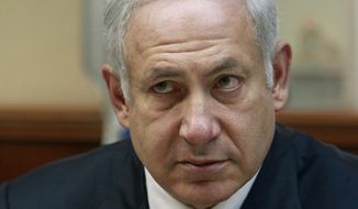 Israeli Prime Minister Benjamin Netanyahu. (Associated Press)