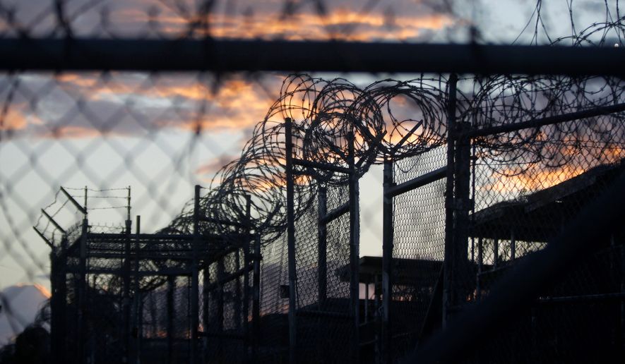 The U.S. military base at Guantanamo Bay, Cuba, is shown here. (Associated Press) **FILE**