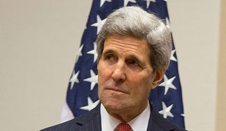 Former Secretary of State John Kerry. (Associated Press) ** FILE **