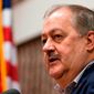 &quot;Tomorrow, West Virginia will send the swamp a message — no one, and I mean, no one will tell us how to vote,&quot; West Virginia Republican senatorial candidate Don Blankenship said on Monday. &quot;As some have said, I am Trumpier than Trump and this morning proves it.&quot; (Associated Press)