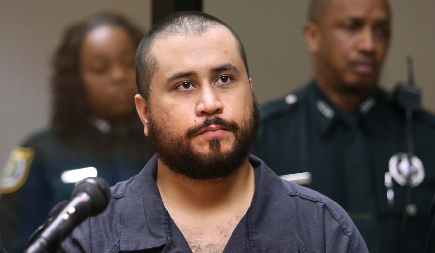 In this Tuesday, Nov. 19,  2013, file photo, George Zimmerman, acquitted in the high-profile killing of unarmed black teenager Trayvon Martin, listens in court, in Sanford, Fla., during his hearing. (AP Photo/Orlando Sentinel, Joe Burbank, Pool, File)