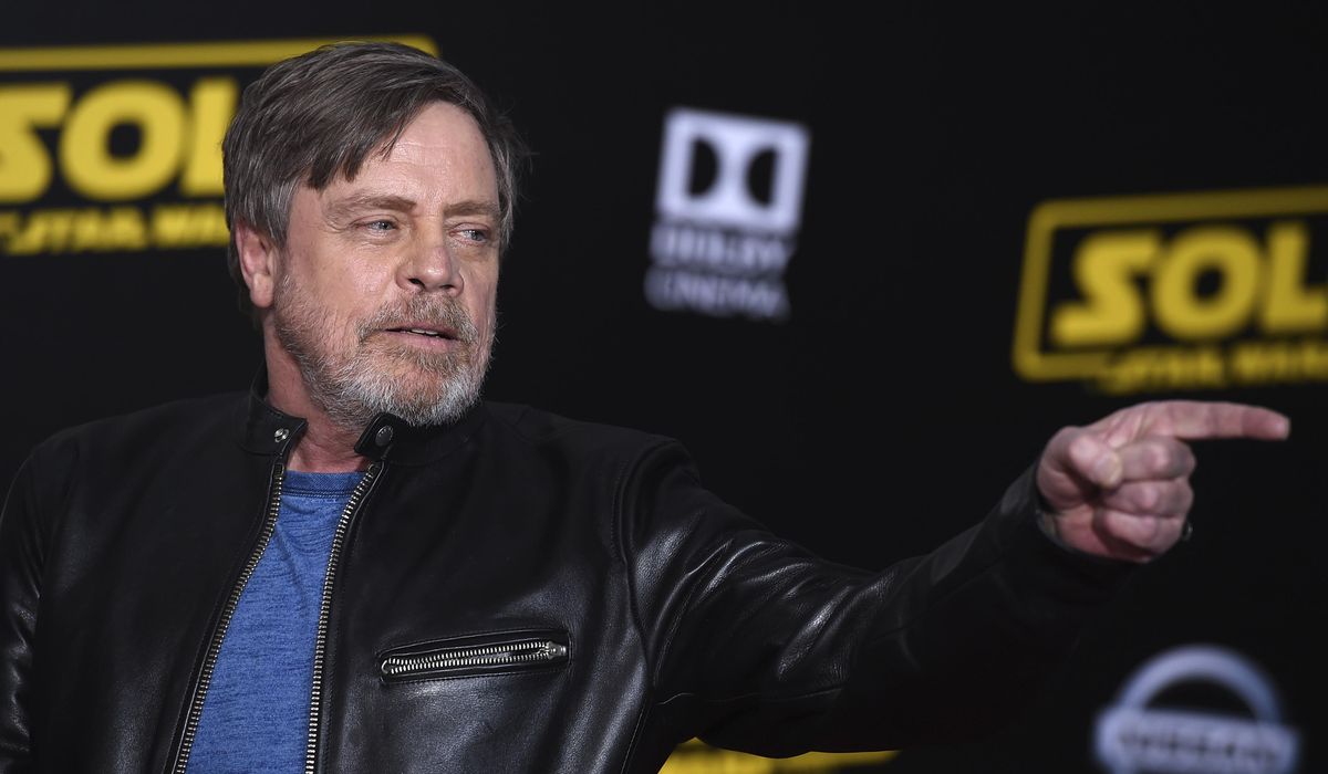 NextImg:White House inexplicably trots out ‘Star Wars’ legend Mark Hamill at press briefing
