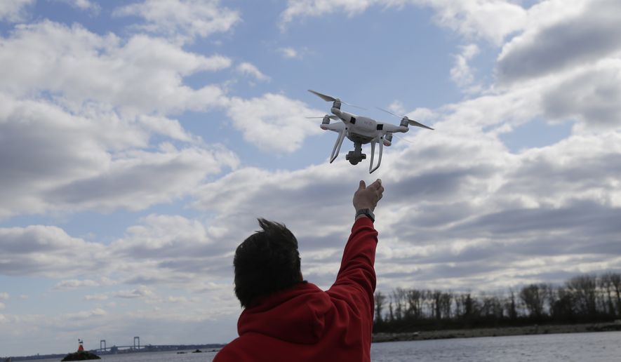 The new legislation would allow the government to confiscate, interrupt communications with, or, if need be, to destroy drones that are seen to be dangers. (Associated Press)