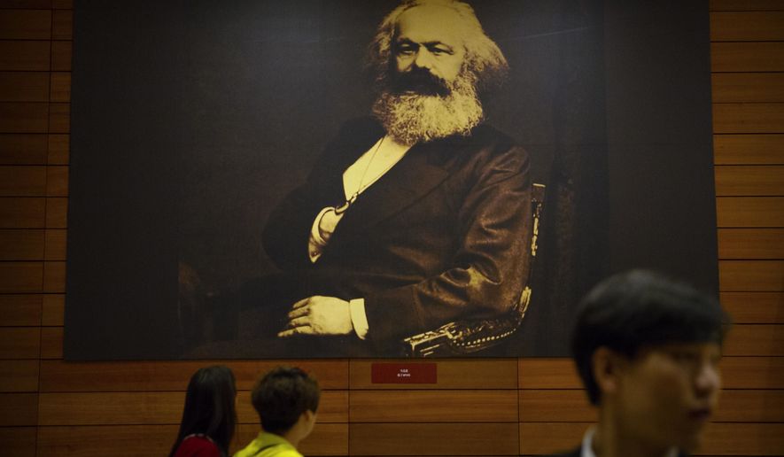 The bicentennial of Karl Marx's birth has coincided with a groundswell of support for the communist theorist's ideas. (Associated Press)