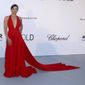 Actress Michelle Rodriguez poses for photographers upon arrival at the amfAR, Cinema Against AIDS, benefit at the Hotel du Cap-Eden-Roc, during the 71st international Cannes film festival, in Cap d&#x27;Antibes, southern France, Thursday, May 17, 2018. (Photo by Joel C Ryan/Invision/AP)