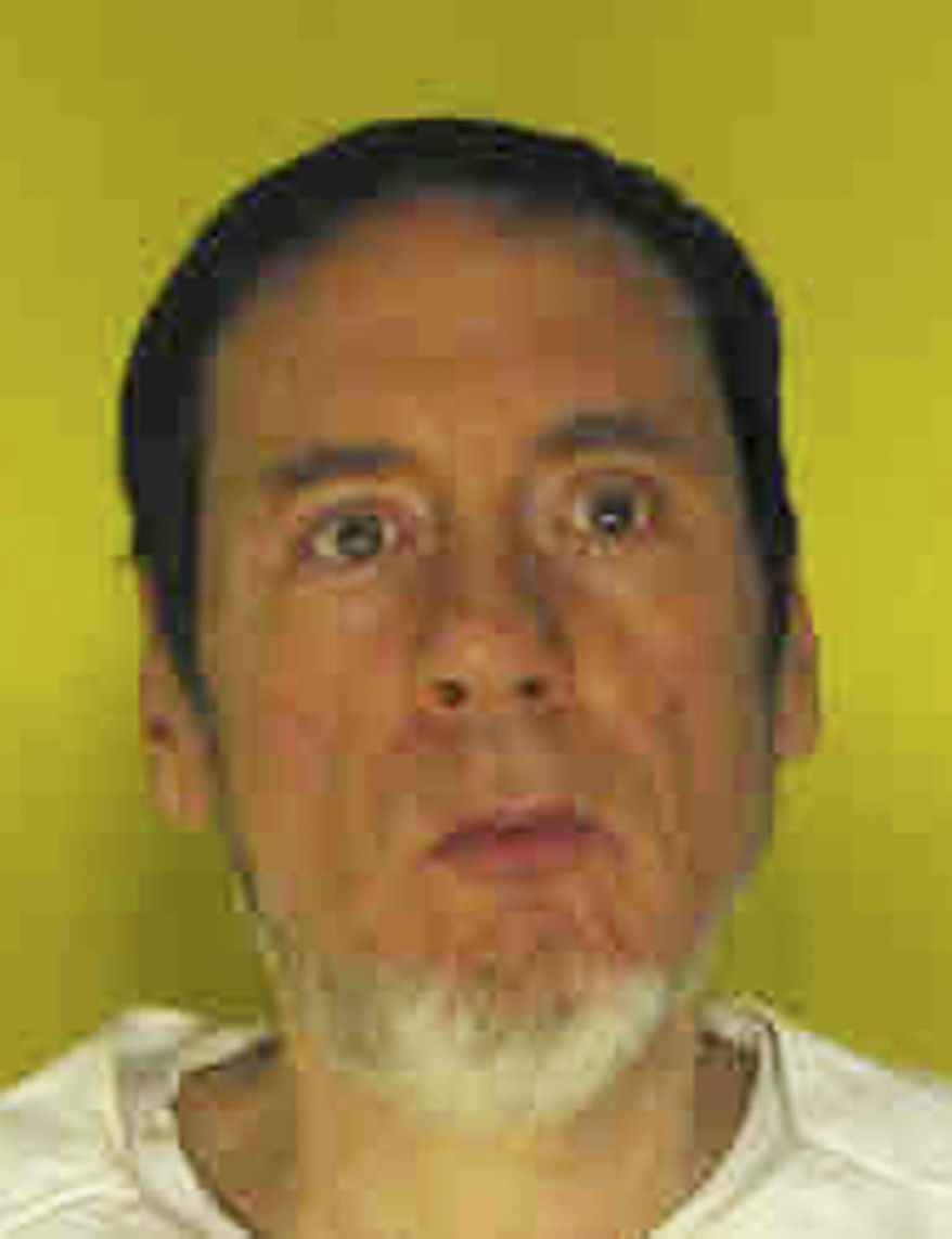This undated photo provided by Ohio Department of Rehabilitation and Corrections shows David Braden. Court-ordered costs owed by Braden, a death row inmate who killed his girlfriend and her 83-year-old father are keeping the prisoner so poor he can't afford basics like shoes or boots, civil rights lawyers say. (Ohio Department of Rehabilitation and Corrections via AP)