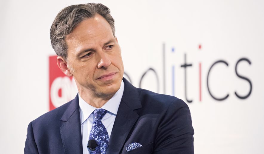 Jake Tapper attends Politicon at The Pasadena Convention Center on Saturday, Aug. 29, 2017, in Pasadena, Calif. (Photo by Colin Young-Wolff/Invision/AP) **FILE**