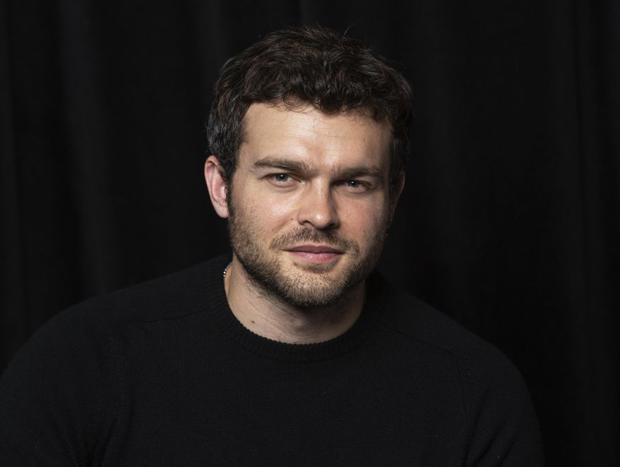 In this May 12, 2018 photo, actor Alden Ehrenreich, who portrays a young Han Solo in the film, "Solo: A Star Wars Story" appears at a portrait session in Pasadena, Calif. The film tells the backstory of the character that Harrison Ford played over a span of several decades. (Photo by Willy Sanjuan/Invision/AP)