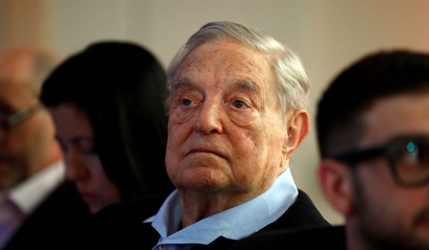 Financier George Soros is out of step with what a clear majority of what Hungarians want, says Peter Szijjarto, Hungary's minister of foreign affairs and trade. (Associated Press)