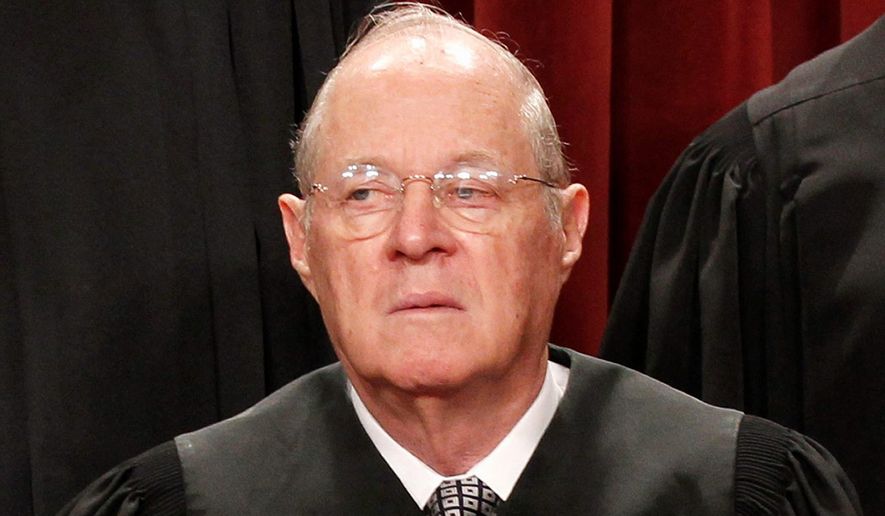 Justice Anthony Kennedy. (Associated Press) ** FILE **