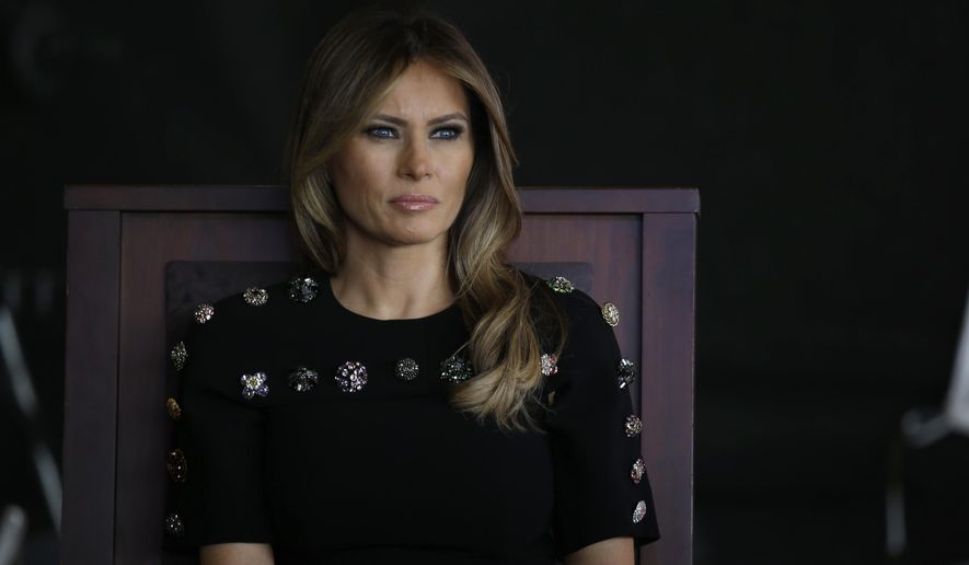 Observers have different thoughts — including media bias — about why Melania Trump hasn&#39;t made traditional first lady appearances. (Associated Press/File)