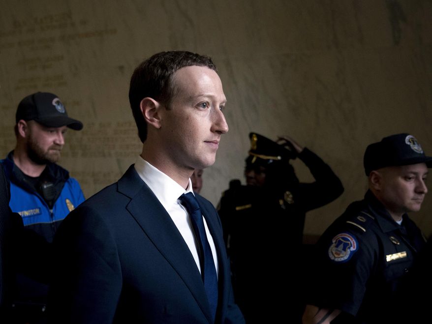 Facebook CEO Mark Zuckerberg recently testified to Congress about the company's data privacy policies. Facebook reportedly acknowledged that it shared user data with several Chinese handset manufacturers, including Huawei, a company flagged by U.S. intelligence officials as a national security threat, Lenovo, Oppo and TCL. (Associated Press/File)