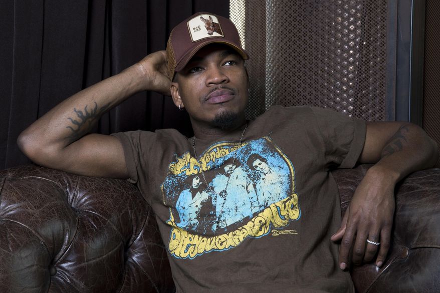This April 12, 2018 photo shows recording artist Ne-Yo posing in New York to promote his new album, "Good Man," releasing on Friday, June 8. (Photo by Amy Sussman/Invision/AP)