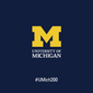 University of MIchigan logo, screen captured from a UM YouTube video celebrating the schools bicentennial. (YouTube)