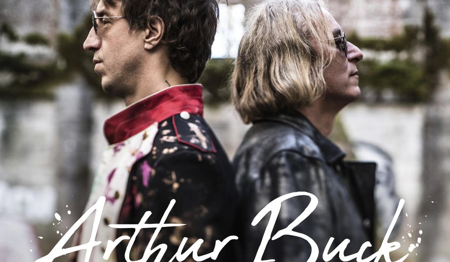 This cover image released by New West Records shows "Arthur Buck," a new release by Joseph Arthur & Peter Buck. (New West Records via AP)