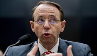 Deputy Attorney General Rod Rosenstein is empowered to look at virtually any Russian contact no matter how &quot;stale&quot; it is. (Associated Press/File)