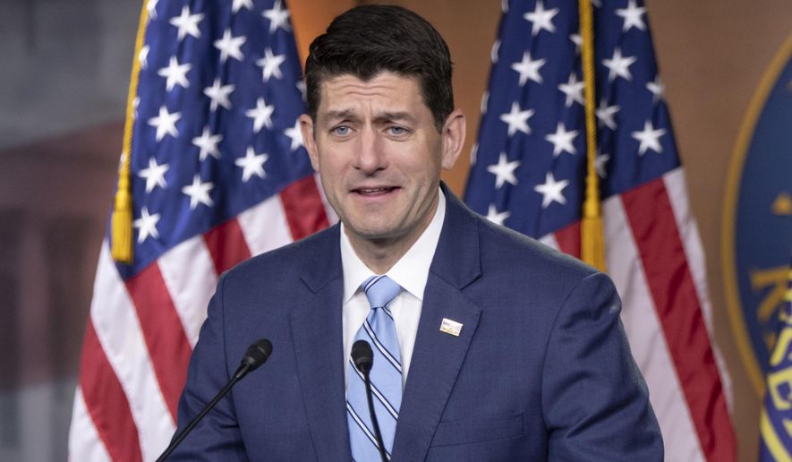 House Speaker Paul D. Ryan and his team want to have a vote on their immigration plan by the end of this week, but they will need the president to tell them that he fully embraces the &quot;moderate&quot; bill that they crafted. (Associated Press/File)