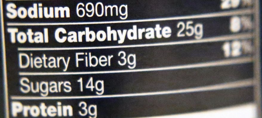 This Thursday, June 14, 2018, photo shows the label on a can of tomato soup in Zelienople, Pa. (AP Photo/Keith Srakocic) **FILE**