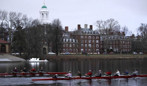 Harvard and the group Students for Fair Admissions will file dueling analyses of the Ivy League school&#39;s admissions data in a lawsuit alleging discrimination against Asian-American applicants. (AP Photo/Charles Krupa)