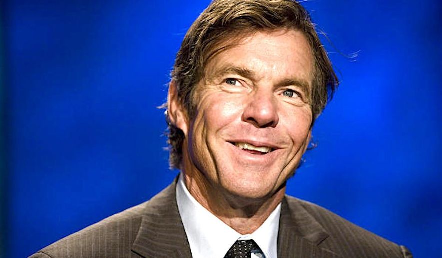 Dennis Quaid has been tapped to play Ronald Reagan in &quot;Reagan: The Movie,&quot; a positive portrayal of the 40th president, due in 2019. (ASSOCIATED PRESS)