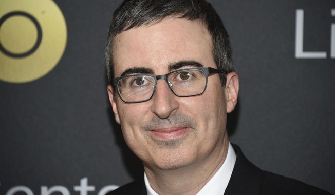 John Oliver attends the Lincoln Center for the Performing Arts American Songbook Gala at Alice Tully Hall on Tuesday, May 29, 2018, in New York. (Photo by Evan Agostini/Invision/AP)