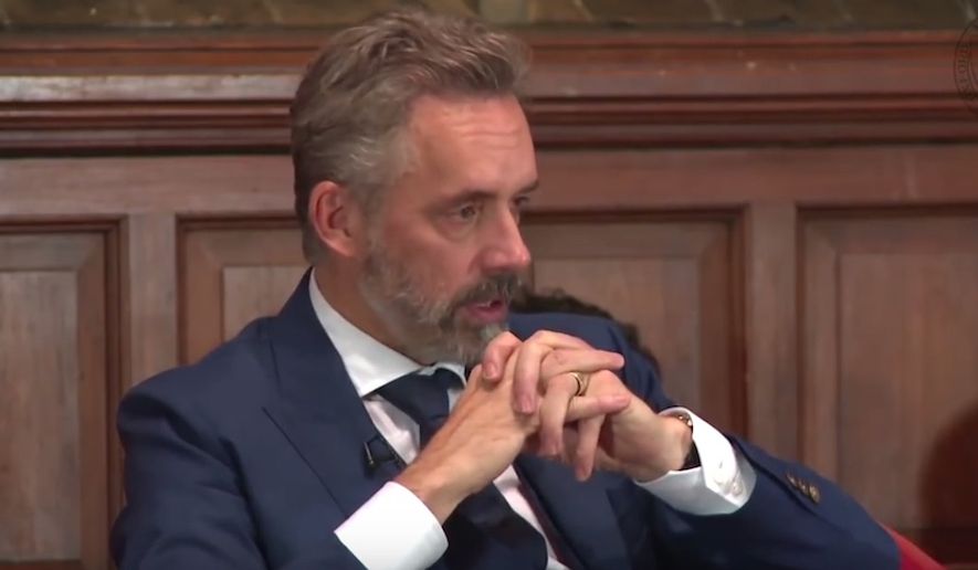 Clinical psychologist Jordan B. Peterson speaks to the Oxford Union during a May 2018 Q&amp;A session. The full event was uploaded to YouTube on June 24, 2018. (Image: YouTube, Oxford Union screenshot) ** FILE **