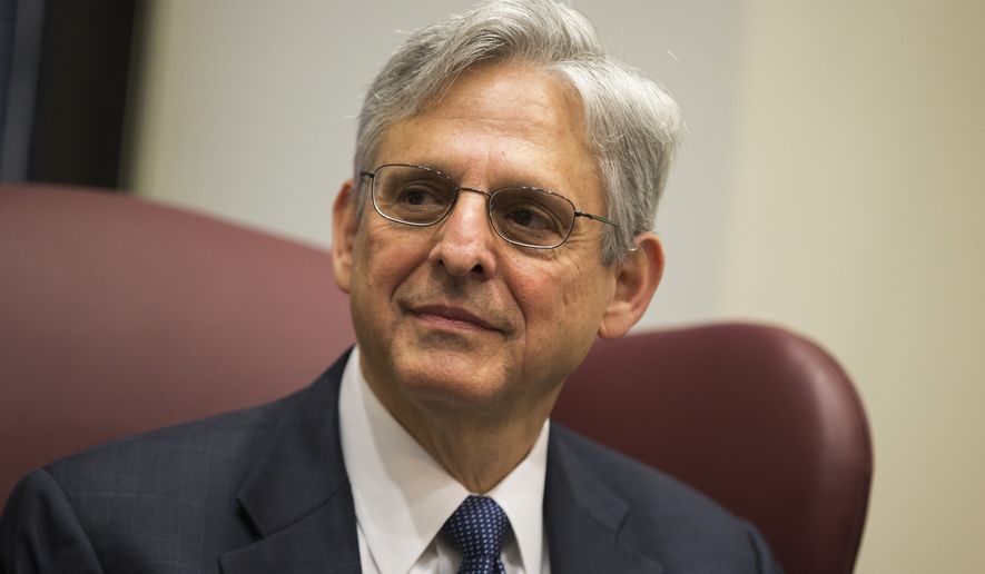 Judge Merrick Garland was nominated to the Supreme Court at a time when American voters had expressly put Republicans in charge of the Senate. (Associated Press/File)