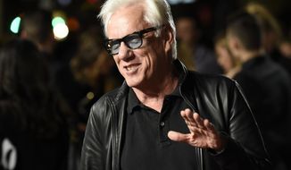 FILE - In this Nov. 2, 2016 file photo, actor James Woods attends the premiere of the film &amp;quot;Bleed for This&amp;quot; in Beverly Hills, Calif. Woods’ agent has dropped the actor as a client, citing patriotism. On Thursday, July 5, 2018, Woods shared on Twitter an email from his agent, Ken Kaplan. In the excerpted email from Wednesday, Kaplan said he was “feeling patriotic” and no longer wanted to represented Woods. Woods is among Hollywood’s most outspoken conservatives. (Photo by Chris Pizzello/Invision/AP, File)