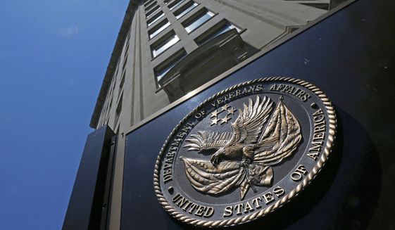 The Department of Veterans Affairs building in Washington. (AP Photo/Charles Dharapak, File)