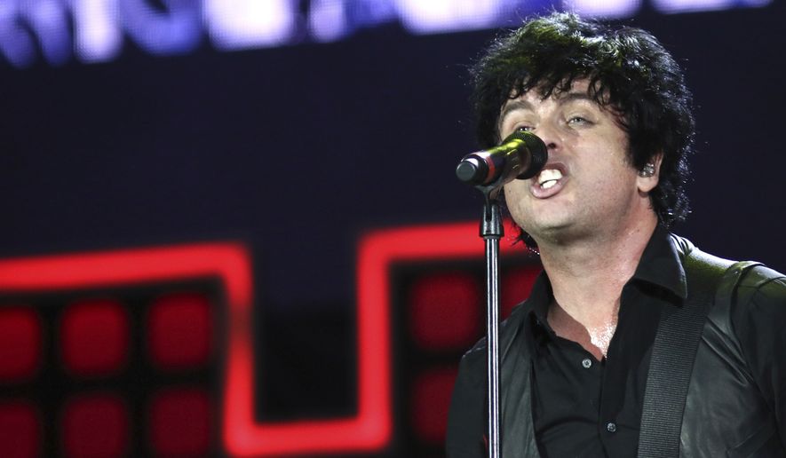 Billie Joe Armstrong of Green Day performs at the Global Citizen Festival in Central Park on Saturday, Sept. 23, 2017, in New York. (Photo by Greg Allen/Invision/AP)