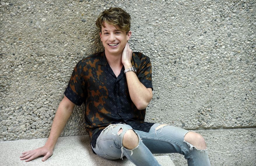 In this May 29, 2018 photo, singer-songwriter Charlie Puth poses for a portrait in Beverly Hills, Calif. to promote his new album “Voicenotes.” (Photo by Chris Pizzello/Invision/AP)