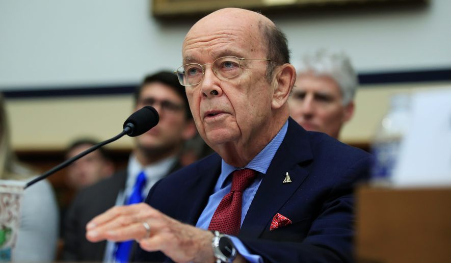 Commerce Secretary Wilbur Ross (left) failed to divest himself of certain holdings, said the ethics office. Former Health and Human Services Secretary Tom Price squandered about $341,000 in government funds, according to the HHS inspector general&#x27;s report. Mr. Price left his position last September.
testifies before a House Committee on Science, Space, and Technology Space Subcommittee and House Armed Services Committee Strategic Forces Subcommittee joint hearing on Capitol Hill in Washington. Ross says he is selling off all his vast stock holdings after news reports raised questions about the timing of some of his stock transactions and he received a sharp reprimand from the chief federal ethics officer. (AP Photo/Manuel Balce Ceneta) (Associated Press photographs)