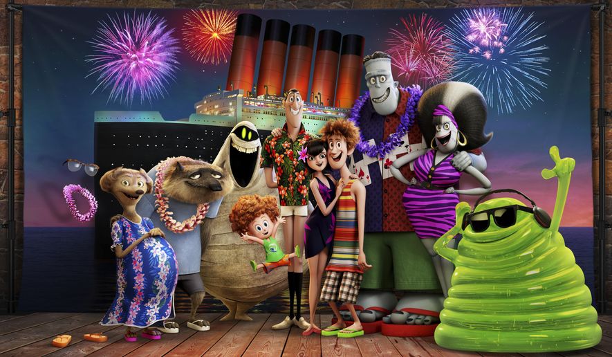 This image released by Sony Pictures Animation shows a scene from &amp;quot;Hotel Transylvania 3: Summer Vacation.&amp;quot; (Sony Pictures Animation via AP)
