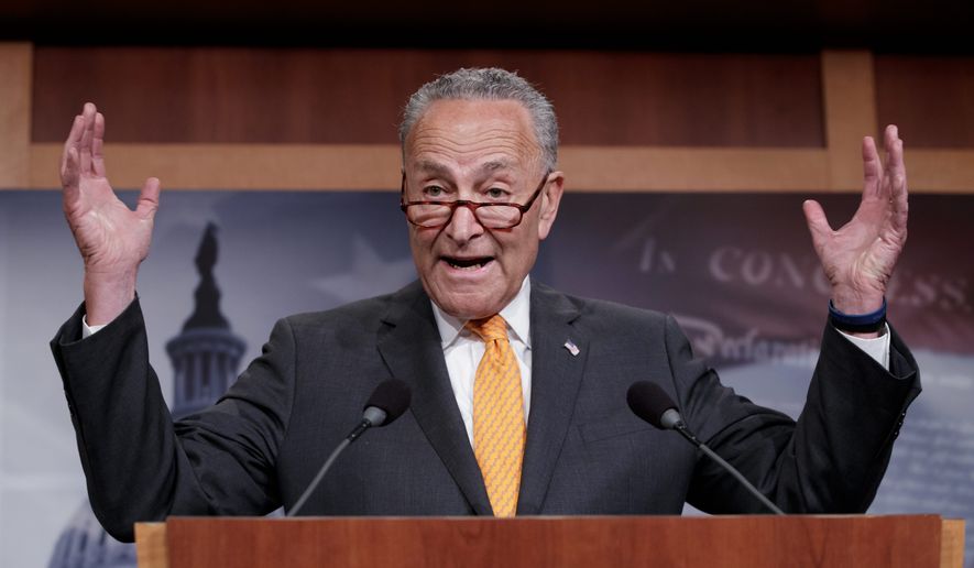 &quot;When you just looked at the press conference, President Putin was the real victor,&quot; said Senate Minority Leader Charles E. Schumer, of New York on Monday. (Associated Press photographs)
