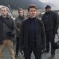 This image released by Paramount Pictures shows, from left, Simon Pegg, Rebecca Ferguson, Tom Cruise and Ving Rhames in a scene from &amp;quot;Mission: Impossible - Fallout.&amp;quot; (David James/Paramount Pictures and Skydance via AP)