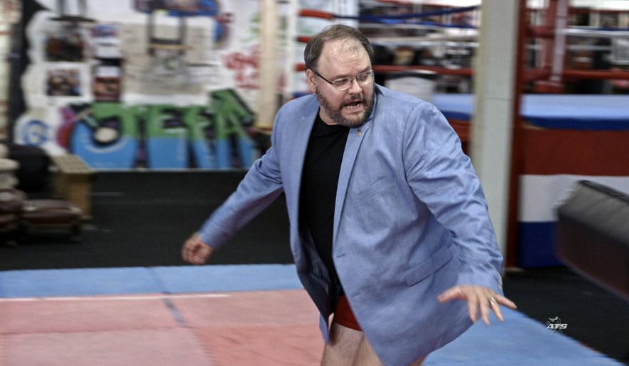 Jason Spencer resigned as a lawmaker in Georgia after Sacha Baron Cohen persuaded him to yell racial epithets, drop his pants and bare his bottom on camera as part of his satirical show, &quot;Who Is America?&quot;  (Associated Press/File)