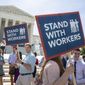 The Supreme Court settled big constitutional questions in its Janus v. AFSCME ruling in June but left a number of questions about retroactivity unanswered. (Associated Press/File)