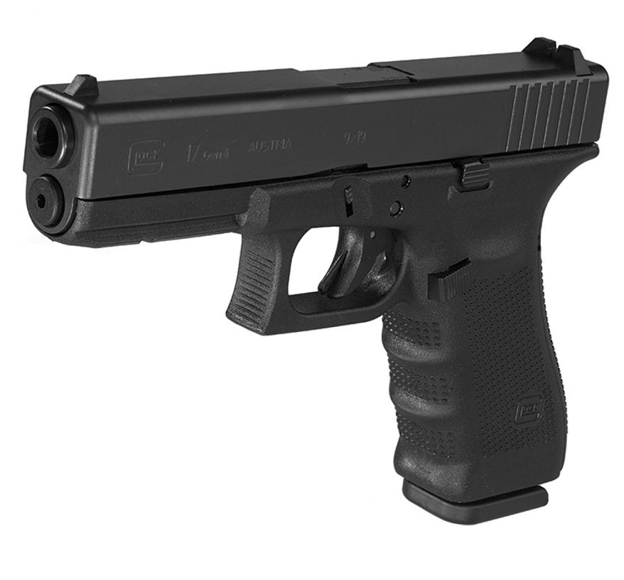 GLOCK 17 a polymer-framed, short recoil operated, locked breech semi-automatic pistols designed and produced by Glock Ges.m.b.H., located in Deutsch-Wagram, Austria. It entered Austrian military and police service by 1982. Despite initial resistance from the market to accept a "plastic gun" due to durability and reliability concerns, and fears that the pistol would be "invisible" to metal detectors in airports, Glock pistols have become the company's most profitable line of products, commanding 65% of the market share of handguns for United States law enforcement agencies as well as supplying numerous national armed forces and security agencies worldwide. Glocks are also popular firearms amongst civilians for recreational/competition shooting, home/self defense and concealed/open carry.