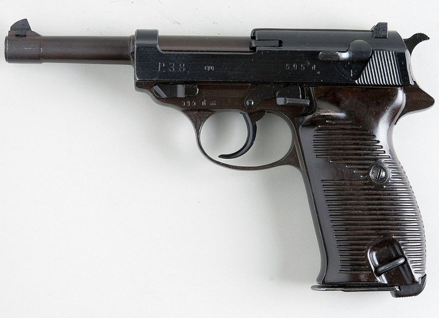 WALTHER P38 is a 9mm semi-automatic pistol that was developed by Walther arms as the service pistol of the Wehrmacht shortly before World War II.
