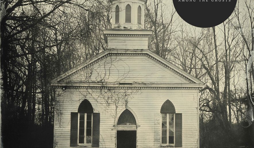 This cover image released by Liberty and Lament/Thirty Tigers shows "Among the Ghosts," a release by Lucero. (Liberty and Lament/Thirty Tigers via AP)