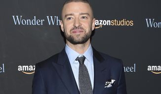 FILE - In this Nov. 14, 2017 file photo, singer-actor Justin Timberlake attends a special screening of his film, &amp;quot;Wonder Wheel&amp;quot;, in New York. Harper Design announced Friday, Aug. 10, that Timberlake has a book out this fall. “Hindsight &amp;amp; All the Things I Can’t See in Front of Me” will feature images from his personal archives and “anecdotes, reflections and observations.” The book comes out October 30. (Photo by Evan Agostini/Invision/AP, File)
