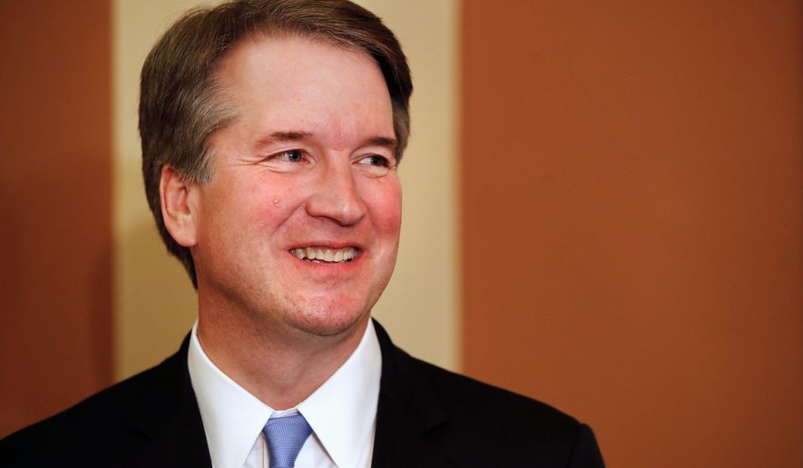 Supreme Court nominee Brett M. Kavanaugh isn&#x27;t afraid to break with his colleagues of the federal appeals court. (Associated Press/File)