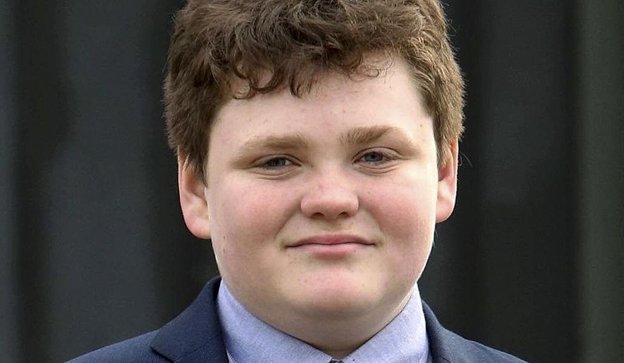 This undated photo provided by the Ethan 2018 Campaign shows Ethan Sonneborn, of Bristol, Vt., who is one of the four Vermont Democrats seeking the party nomination to run for governor in the Tuesday, Aug. 14, 2018, primary election. The state constitution doesn't have an age requirement for people seeking the state's highest office beyond having lived in the state for four years before the election. (Buzz Kuhns/Ethan 2018 Campaign via AP)