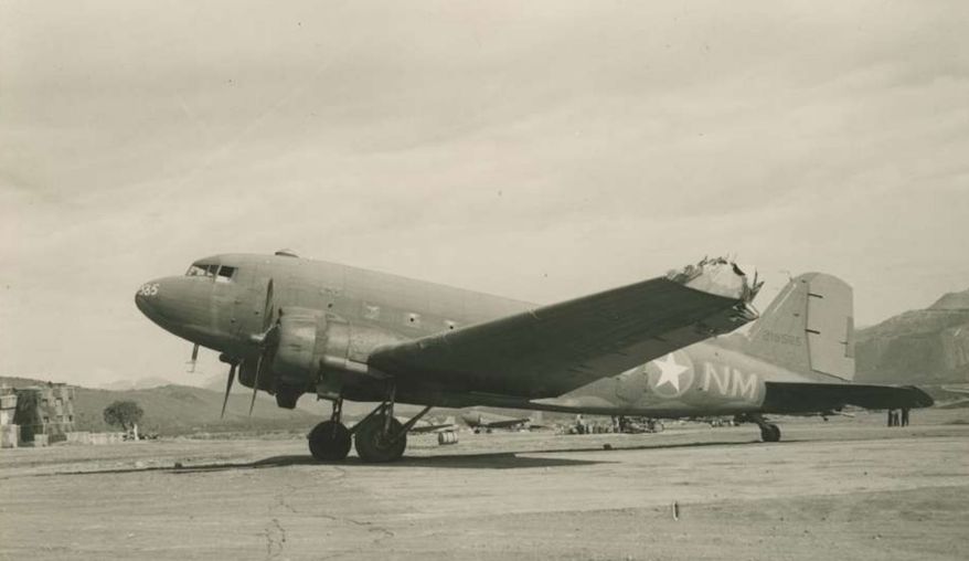One of the jobs of the Douglas C-47 aircraft during World War II was to carry paratroops into combat. (Image: World War II History Museum) ** FILE **