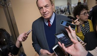 &quot;We have a long way to go, but we&#39;re getting there with this first batch of appropriation bills,&quot; said Senate Appropriations Committee Chairman Richard Shelby, Alabama Republican. (Associated Press)