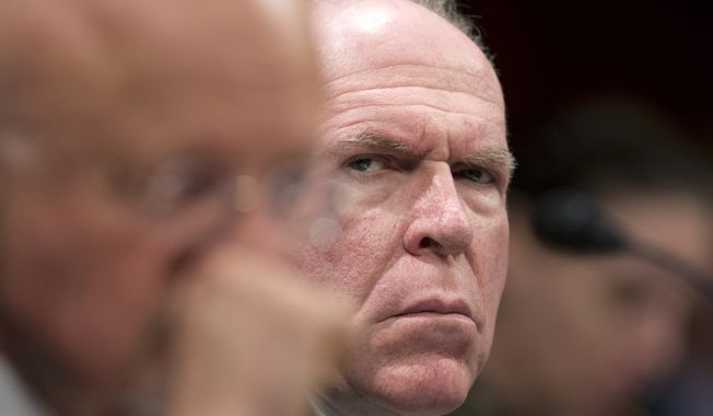 President Trump revoked the clearance of former CIA Director John O. Brennan after a string of public remarks, including one calling the president&#x27;s behavior treasonous. (Associated Press)