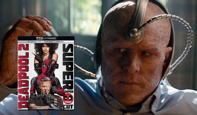 Wade Wilson (Ryan Reynolds) wears head gear that smells like Patrick Stewart in &quot;Deadpool 2: Super Duper $@%!#&amp; Cut,&quot; now available on 4K Ultra HD from 20th Century Fox Home Entertainment.