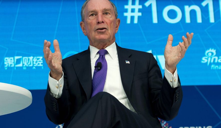 Michael Bloomberg, former New York City mayor, bankrolled a year-long effort to place privately funded lawyers as &quot;special assistant attorneys general&quot; in at least six states with specific instructions to work on &quot;clean energy, climate change, and environmental interests.&quot; (Associated Press)

