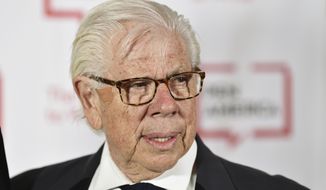 Journalist Carl Bernstein attends the 2018 PEN Literary Gala at the American Museum of Natural History on Tuesday, May 22, 2018, in New York. (Photo by Evan Agostini/Invision/AP)